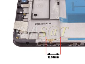 Pantalla completa PLS IPS negra con marco para Samsung Galaxy A11, SM-A115 - Calidad PREMIUM